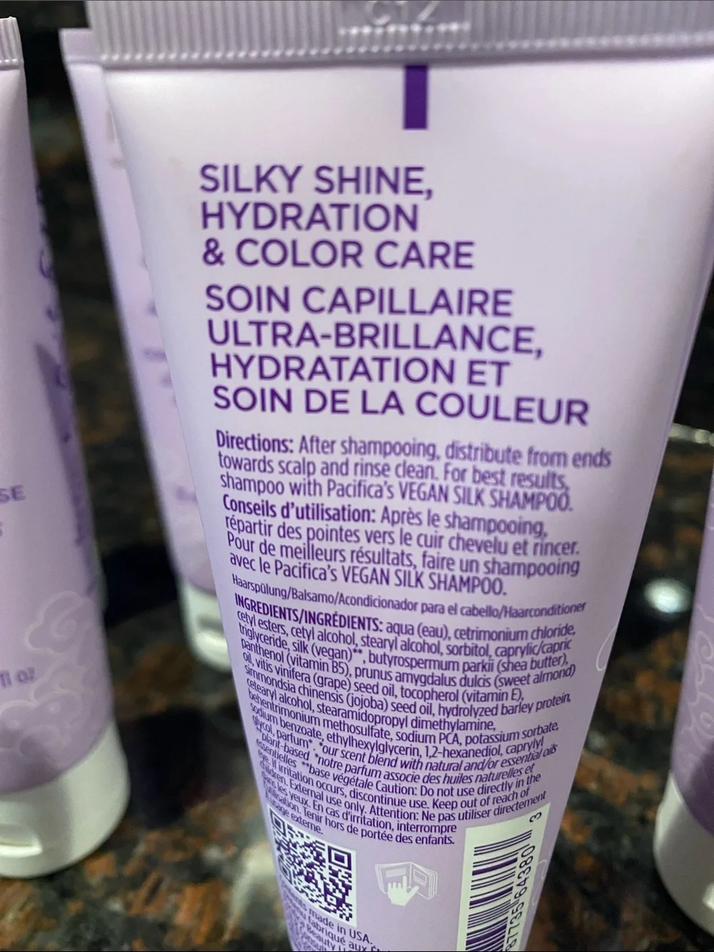 (5) Pacifica Vegan Silk Hydro Luxe Conditioner - Lavender